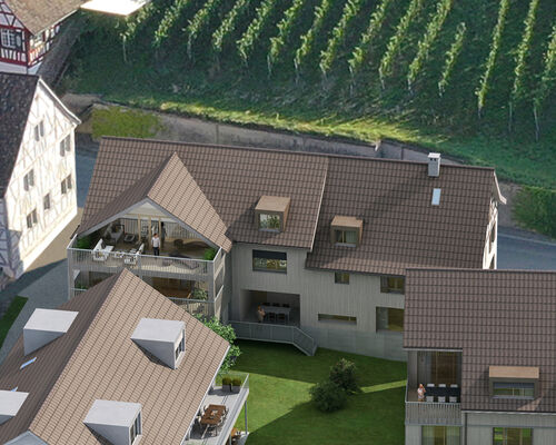 Aussenvisualisierung Bauernhaus